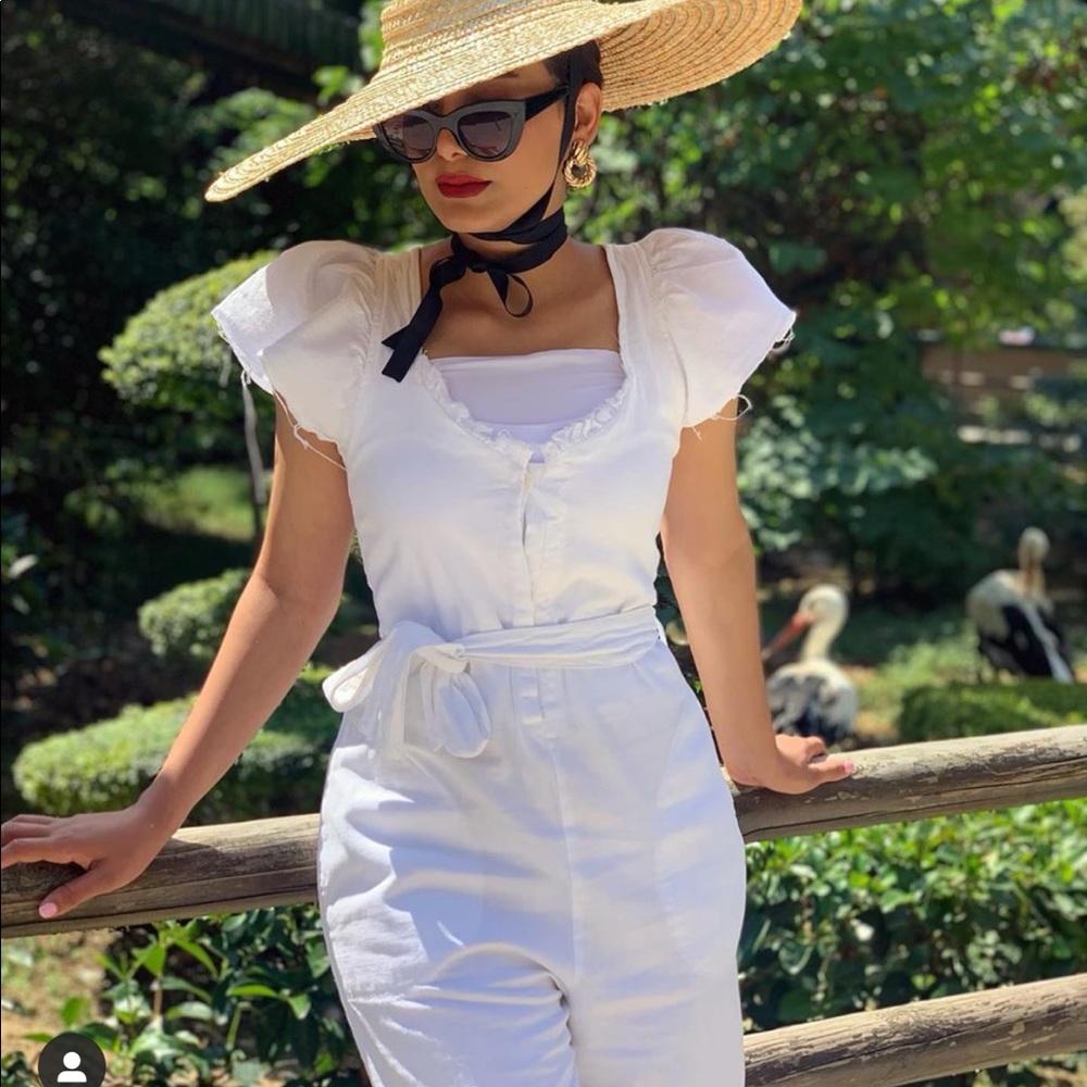 Last🔥Zara rustic jumpsuit, bloggers favorite - Picture 2 of 8